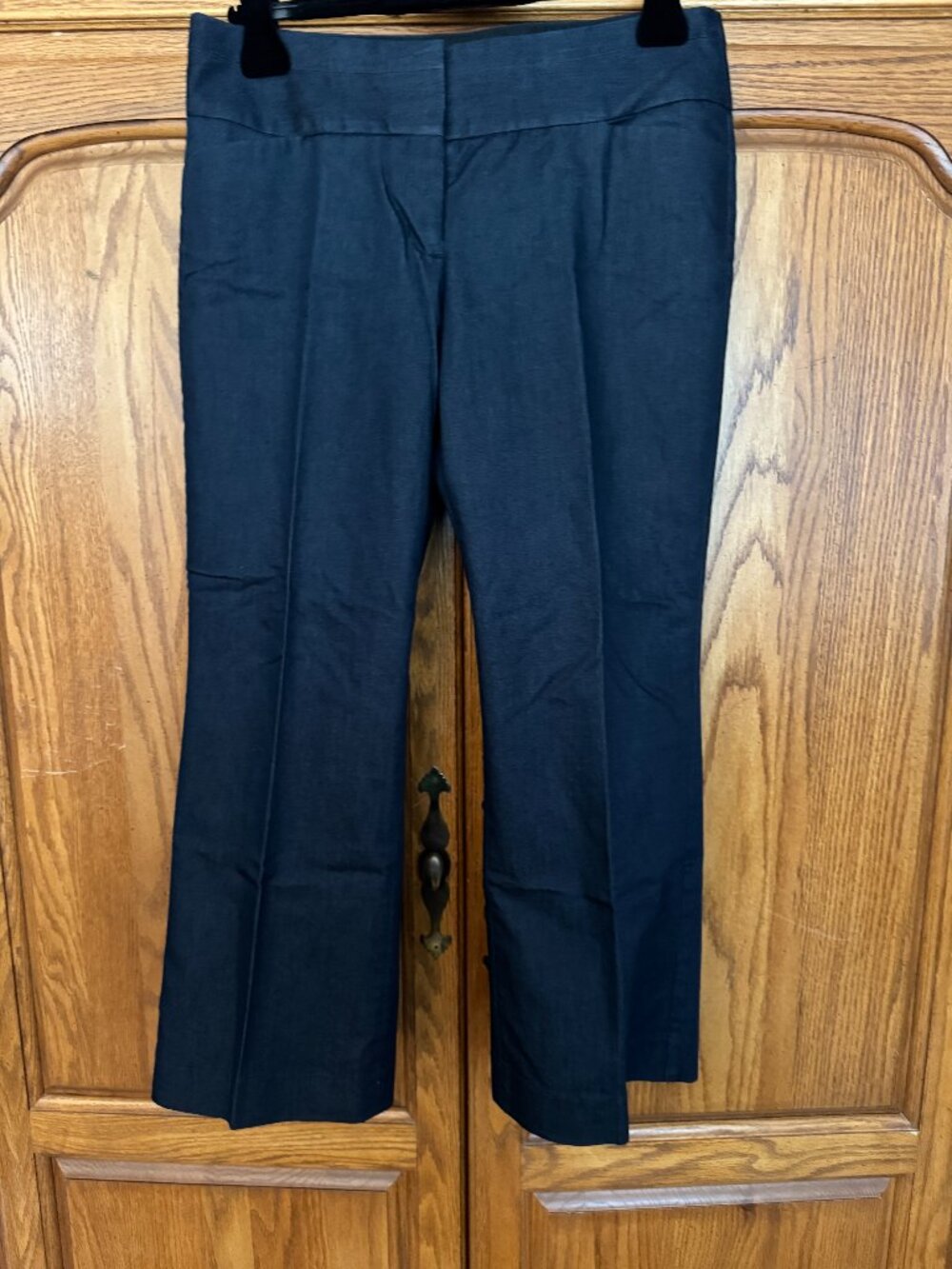 Express Black Wide-Leg Trouser Pants